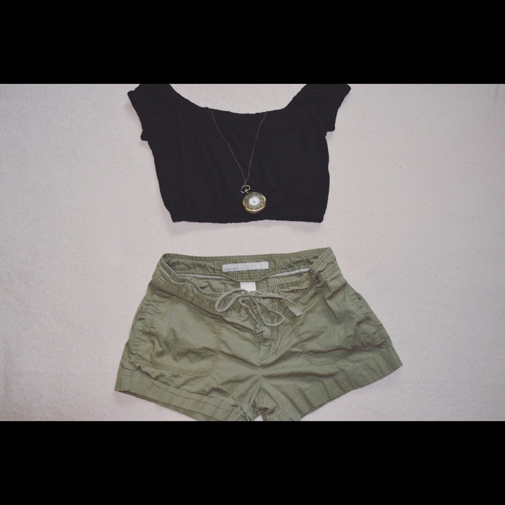 Army Green Shorts